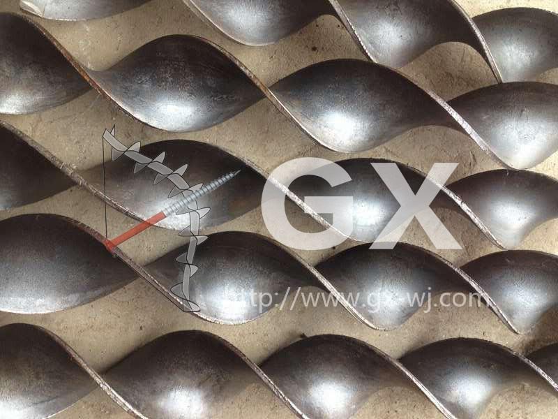 一種螺旋葉片的制作方法